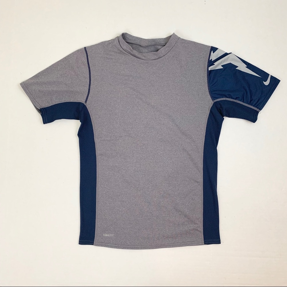 NIKE Team Gray Lightning Dri Fit ShortSleeve Shirt